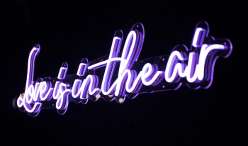 Love Is in the Air Neon Light Love Is in the Air Neon Light