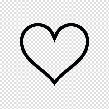 Love letter Feeling Desire Writing, Heart Outline, black heart ...