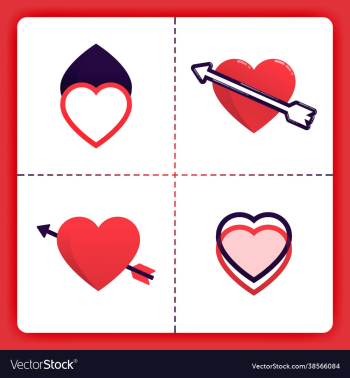 love logo with overlapping connected lines love logo with overlapping connected lines