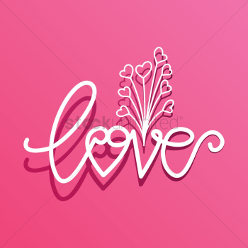 Love typography Love typography
