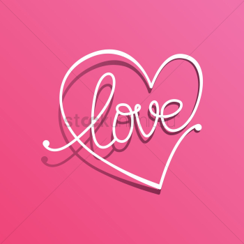 Love typography Love typography