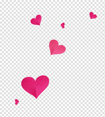 Love Valentine's Day Magenta Heart Font, red heart transparent background PNG clipart