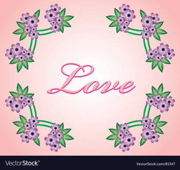 Love vector image Love vector image
