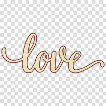Love Wood Transparent Image