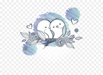 Lovebird Giant panda - Vector Love birds Lovebird Giant panda - Vector Love birds