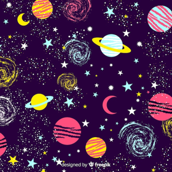 Lovely hand drawn galaxy background Lovely hand drawn galaxy background