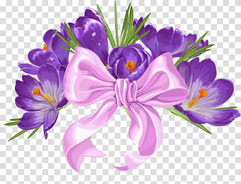 Lovely Nails & Spa Flower Borders and Frames Crocus, saffron le bon 2015 transparent background PNG clipart