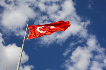 Low Angle Photo of Flag Of Turkey Low Angle Photo of Flag Of Turkey