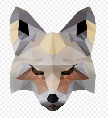 Low poly Fox Image Animal Digital art - fox Low poly Fox Image Animal Digital art - fox