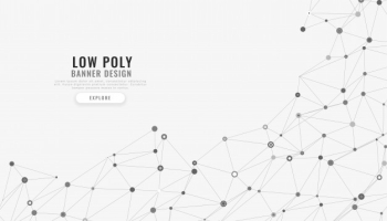 Low poly mesh abstract digital lines background Free Vector Low poly mesh abstract digital lines background Free Vector