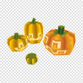 Low poly Pumpkin 3D modeling 3D computer graphics, 3d model home transparent background PNG clipart