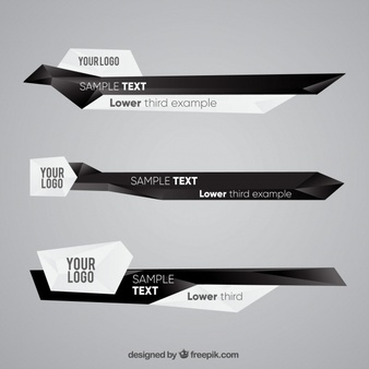 Lower Third Vectors, Photos and PSD files | Free Download