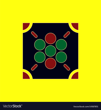 Ludo board game vector image Ludo board game vector image