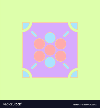 Ludo board game vector image Ludo board game vector image