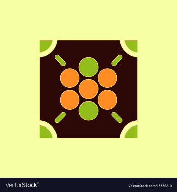 Ludo board game vector image Ludo board game vector image
