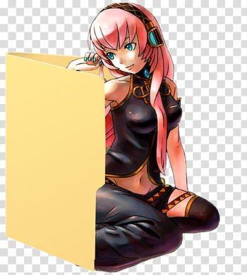 Luka Vocaloid, red haired girl anime character transparent background PNG clipart Luka Vocaloid, red haired girl anime character transparent background PNG clipart