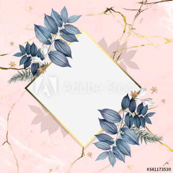 Luxurious floral wedding frame vector Luxurious floral wedding frame vector