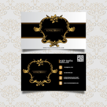 Luxury business card