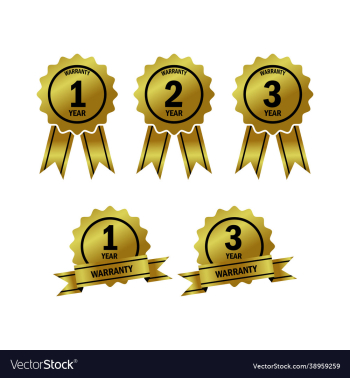 luxury gold warranty badge luxury gold warranty badge