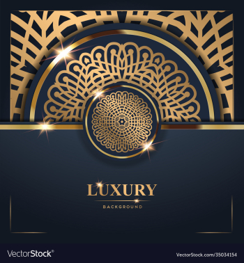 luxury golden mandala background free