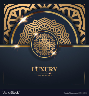 luxury golden mandala background free