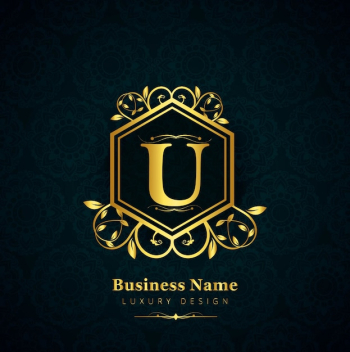 Luxury letter u logo Luxury letter u logo