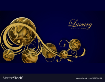 Luxury marble golden and blue backgrounds vector image Luxury marble golden and blue backgrounds vector image
