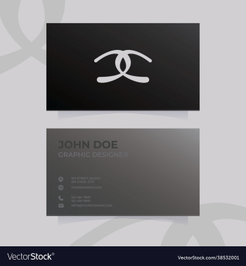 luxury modern and elegant business card