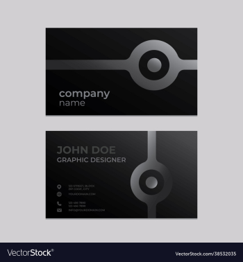 luxury modern and elegant business card