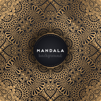 Luxury ornamental mandala design background