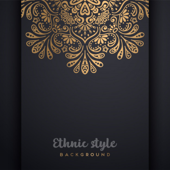 Luxury ornamental mandala design background