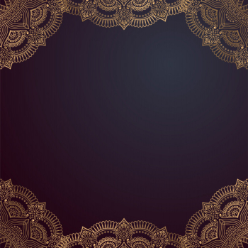 Luxury ornamental mandala design background