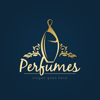 Luxury perfume logo concept Free Vector Luxury perfume logo concept Free Vector