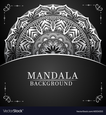 luxury royal golden mandala background