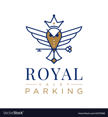 luxury valet logotype luxury valet logotype