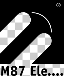 M87 Electronics Logo Vector M87 Electronics Logo Vector