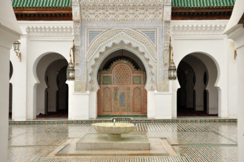 Madrasah in Fes, Morocco Madrasah in Fes, Morocco