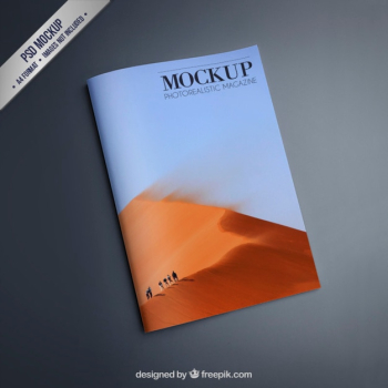 Magazine mockup