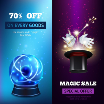 Magic Banners Vertical Magic Banners Vertical