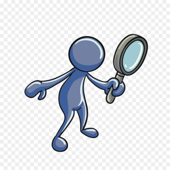 Magnifying glass Euclidean vector - Man's pattern with a magnifying glass 