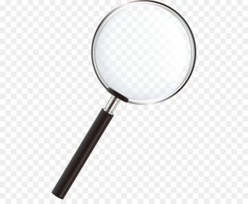 Magnifying glass Icon - Magnifying glass laboratory appliances 