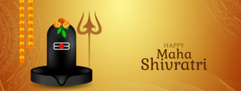 Maha shivratri decorative banner Free Vector Maha shivratri decorative banner Free Vector