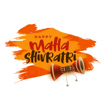 Maha shivratri hindu festival greeting background Maha shivratri hindu festival greeting background