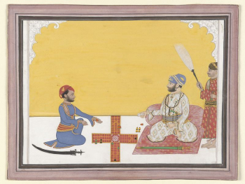 Maharaja Sovan Singh playing pachisi | Free Photo - rawpixel