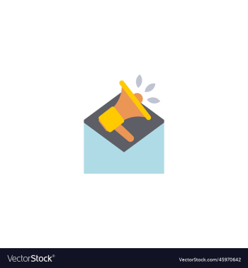 mail marketing creative icon flat multicolored mail marketing creative icon flat multicolored