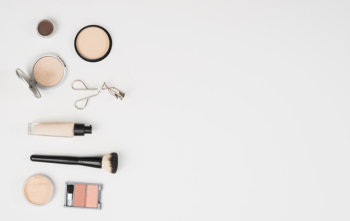 Makeup beauty accessories on white background Free Photo Makeup beauty accessories on white background Free Photo