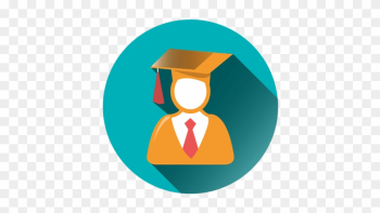 Male Graduate Round Icon Transparent Png - Graduado Transparente