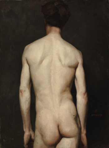 Male model, academy study, 1874, | Free Photo - rawpixel Male model, academy study, 1874, | Free Photo - rawpixel