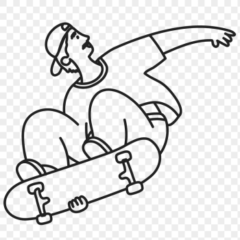 Male skateboarder png sticker, sport | Free PNG Illustration - rawpixel Male skateboarder png sticker, sport | Free PNG Illustration - rawpixel