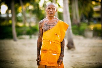 Male Tattooed Monk Male Tattooed Monk